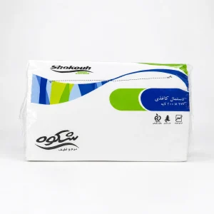 دستمال کاغذی شگوه 100ورق دولایه(200برگ)